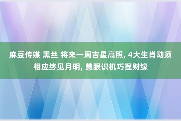 麻豆传媒 黑丝 将来一周吉星高照, 4大生肖动须相应终见月明, 慧眼识机巧捏财缘